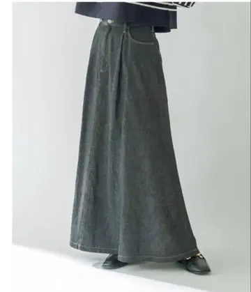 mystic Wrangler 별주 플레어 롱 스커트