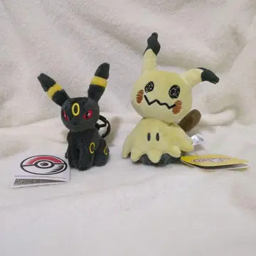 포켓몬 fit 미미큐 카라비너 부착 마스코트 블래키 선물 주머니 포함