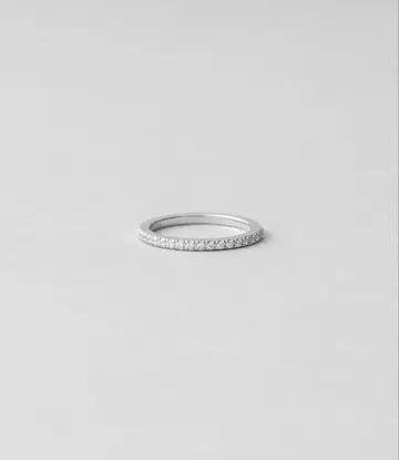 Jouette 반지 지르코니아 플래티넘 #11