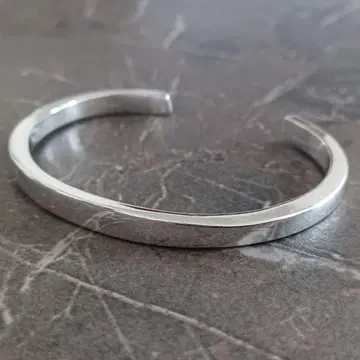 심플 실버 뱅글 S925 디자인 팔찌 액세서리