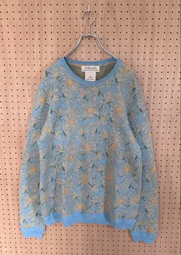 REMI RELIEF 데이지 패턴 니트 스웨터