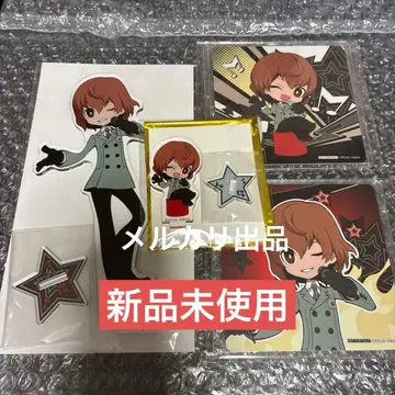 페르소나 5 아케치 고로 마네키네코 코스터 아크릴 스탠드 4점 P5T