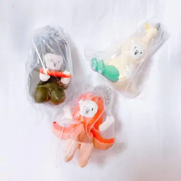 나가키 파마 뒤집어쓰는 생활 스윙 가챠 문어 소시지 오리 곰