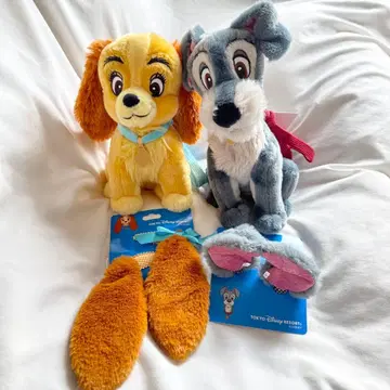 디즈니 101마리 강아지 이야기 레이디 트럼프 패치 숄더백 4개