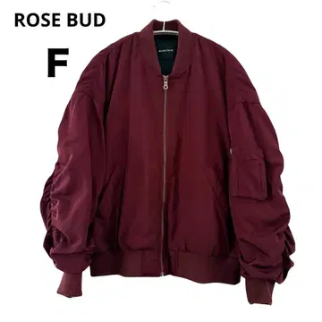 로즈버드 MA-1 봄버 자켓 블루종 프리 사이즈