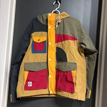 CHUMS 마운틴 파카 M 사이즈 멀티 컬러 참스