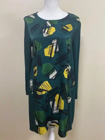 새상품급 히로코비스 긴팔 튜닉 그린