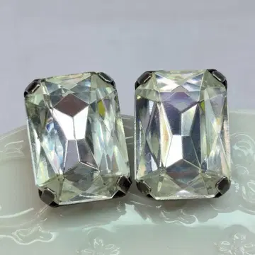 이탈리아제 피렌체 빈티지 귀찌 대형 크리스탈