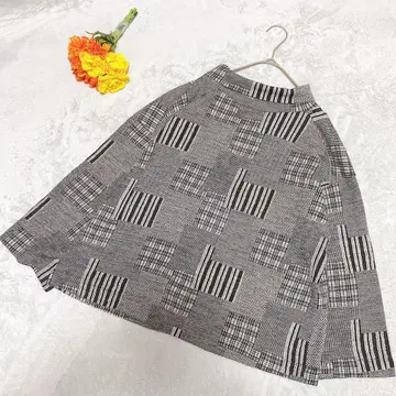 [잔니 로 주디체] 패치워크풍 모 100% 40(L) 일본제