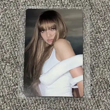 BLACKPINK 리사 DEADLINE weverse 혜택 트레이딩 카드