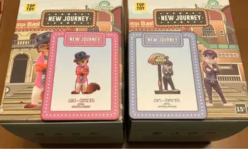 주토피아 닉 주디 피규어 캐주얼 2개 세트