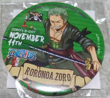 원피스 로로노아 조로 벌스데이 배지