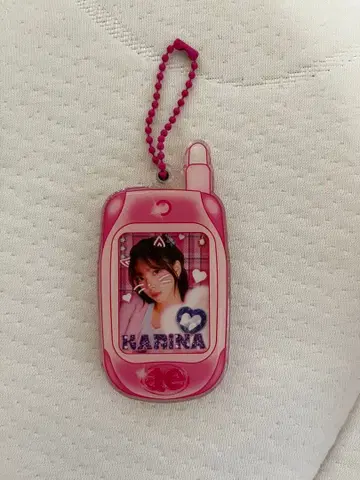 [ 한국 한정 공식 ] aespa 카리나 키링 휴대폰형