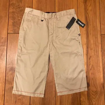Hurley 베이지 숏팬츠 28