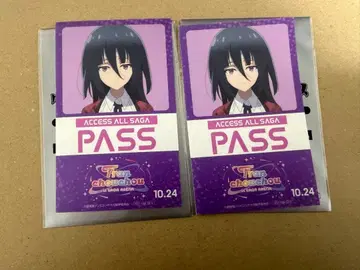 좀비 랜드 사가 유메긴가 파라다이스 입장객 특전 백야드 패스 야마다 타에