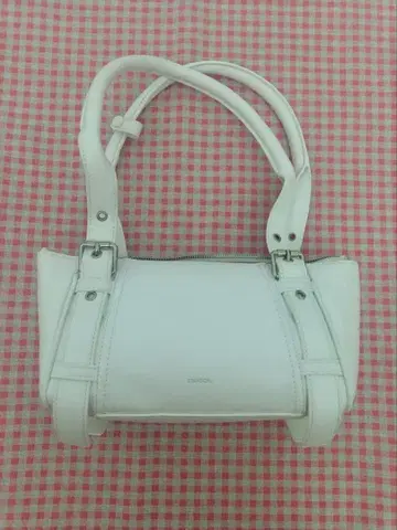 Stand oil 화이트 미니백 숄더백