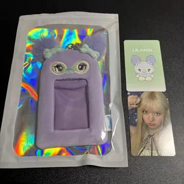 NMIXX 릴리 ZERO FRONTIER 포토 카드 홀더 트레이딩 카드