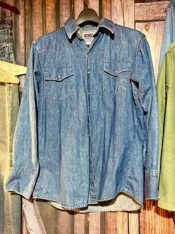 BIG MAC 데님 셔츠 웨스턴 빅맥 80년대