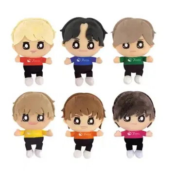 WAIWAI RADIO 7m!n 보이스 마스코트 봉제 인형 6개 세트