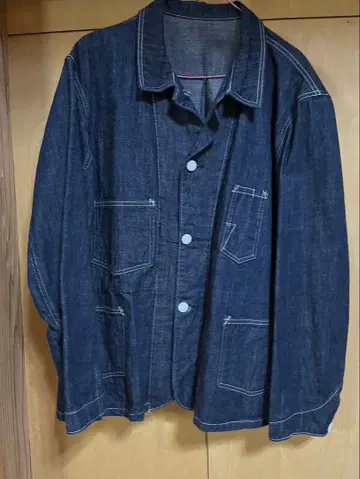 TWO BONDS 커버올 TWOFACE 데님 CSF 바시티 자켓