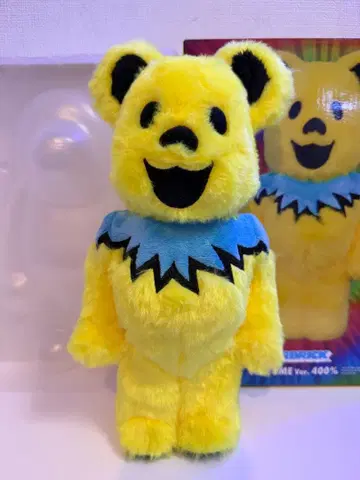 BE@RBRICK GRATEFUL DEAD YELLOW 400%