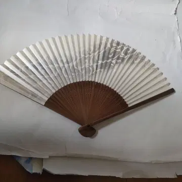 그림체 부채 흐르는 물에 잠자리 그림 부채 새상품 미사용 보관품입니다.