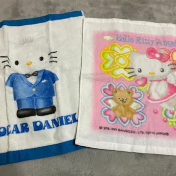 키티 다니엘 대형 타월 손수건 산리오