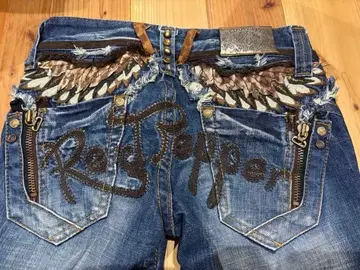 Red pepper 로우라이즈 데님 Y2K 그런지 헤이세이 플레어 데님