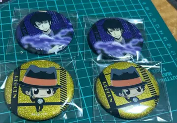 가정교사 히트맨 REBORN! 히바리 리본 캔뱃지 4세트