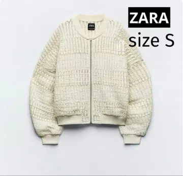 ZARA 러스틱 봄버 자켓