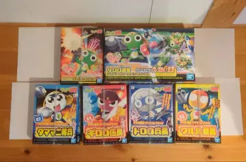 개구리 중사 케로로 프라모델 6체 세트