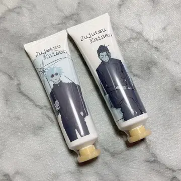 주술회전 핸드 크림 고죠 사토루 게토 스구루 2개 세트 회옥 옥절 주술