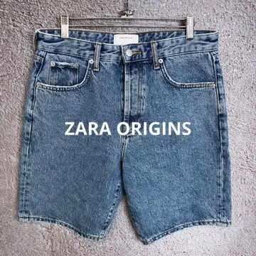 ZARA ORIGINS 데님 하프 팬츠 숏팬츠 EUR38