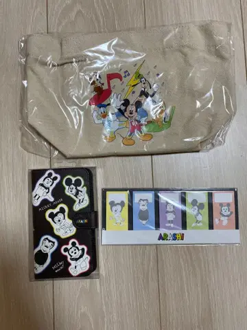 폭풍을 여행하는 전시회 미키 스마트폰 케이스 토트백 메모지