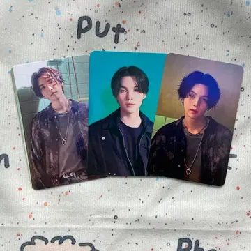 BTS AgustD TOUR D-DAY 윤기 혜택 트레이딩 카드 3장