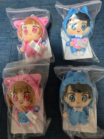 [ GIGO 한정판 ] 치로피노 마스코트 봉제 인형 4개 세트