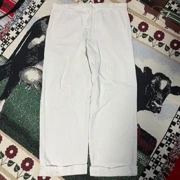 50s 화이트 코듀로이 팬츠 메모리얼 빈티지 60s 40s