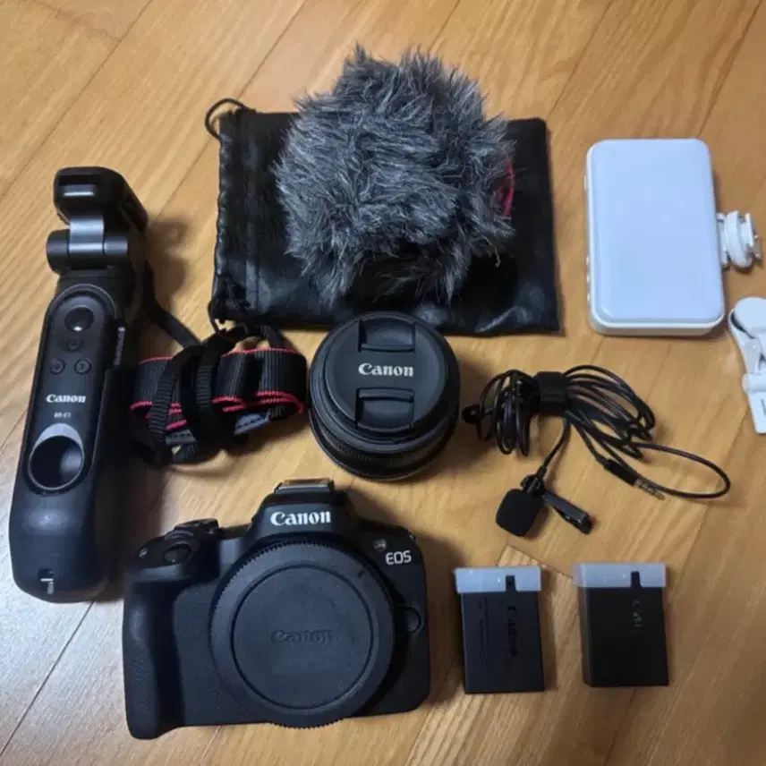 캐논 r50 + 브이로그용 장비