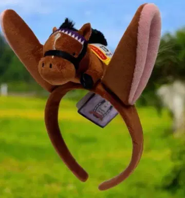 서러브레드 컬렉션 마스코트 부착 머리띠 두두스