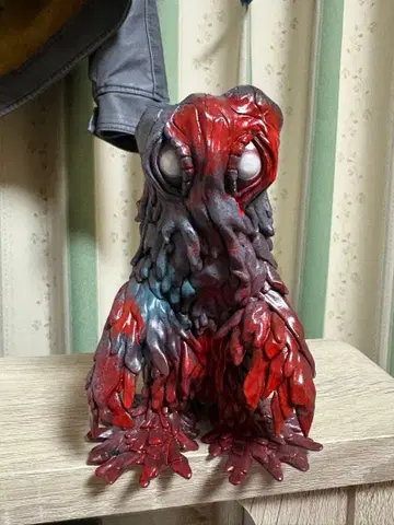 YMSF 헤도라 좀비 컬러 소프트 비닐 고질라