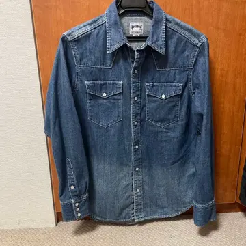 HOUSTON 데님 웨스턴 셔츠