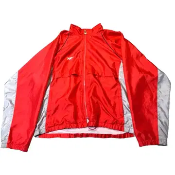 90s ASICS 나일론 자켓 빅 사이즈 L 드로 코드 포함