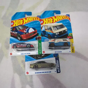 핫휠 Honda Civic Custom 3종 세트