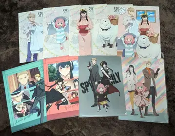 SPY x FAMILY 스파이 패밀리 클리어 파일 9장 세트