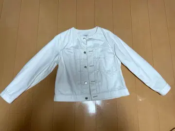 MACKINTOSH PHILOSOPHY 화이트 데님 자켓