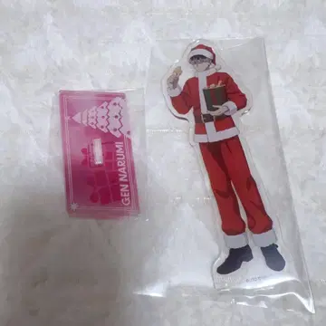 괴수 8호 나루미 겐 아크릴 스탠드 산타 크리스마스 점페스 무빅