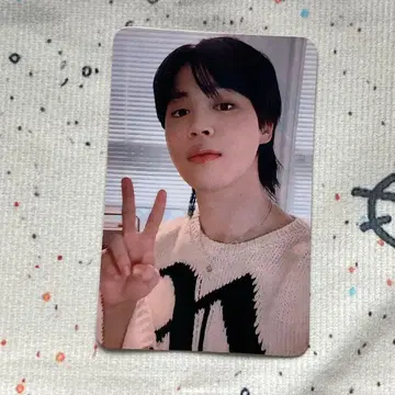 일본 BTS JPFC FACE 지민 럭키 드로우 트레이딩 카드