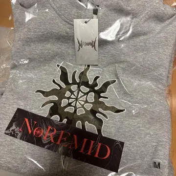 NOREMID 그레이 후드티 M 사이즈