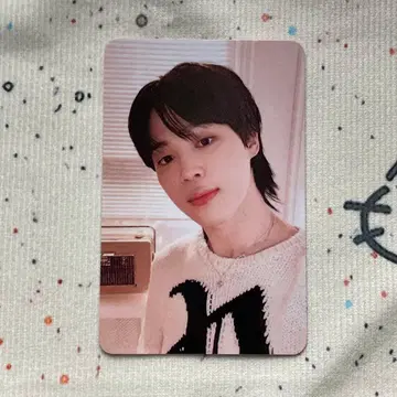 일본 BTS JPFC FACE 지민 럭키 드로우 트레이딩 카드