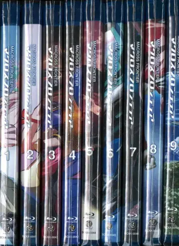 애니메이션 Blu-ray 마크로스 F 일반 버전 전 9권 세트